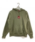 SUPREMEシュプリーム）の古着「Vampire Hooded Sweatshirt」｜カーキ