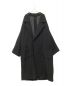 My Beautiful Landlet（マイビューティフルランドレット）の古着「”TATAMI” wool long coat」｜ブラック