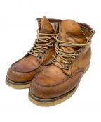 RED WINGレッドウィング）の古着「ワークブーツ RED WING（レッドウィング）SK06121」｜ブラウン