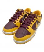 NIKEナイキ）の古着「DUNK LOW RETRO」｜ゴールド/ユニバーシティ ゴールド-ホワ