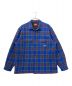 Supreme（シュプリーム）の古着「Quilted Plaid Flannel Shirt」｜ブルー