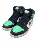 NIKEナイキ）の古着「AIR JORDAN 1 HIGH OG “GREEN GLOW”」｜ブラック×グリーン