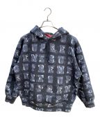 SUPREMEシュプリーム）の古着「20AW Blocks Hooded Sweatshirt」｜ネイビー×ブルー