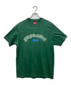 SUPREMEシュプリーム）の古着「Old English Glow S/S Top」｜グリーン