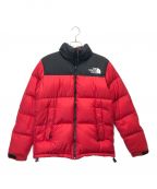 THE NORTH FACEザ ノース フェイス）の古着「Nuptse Jacket（ヌプシジャケット）」｜レッド×ブラック