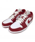 NIKEナイキ）の古着「AIR JORDAN 1 LOW」｜レッド×ホワイト