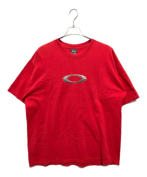 OAKLEY（オークリー）OAKLEY (オークリー) Tシャツ レッド サイズ:XLの古着・服飾アイテム