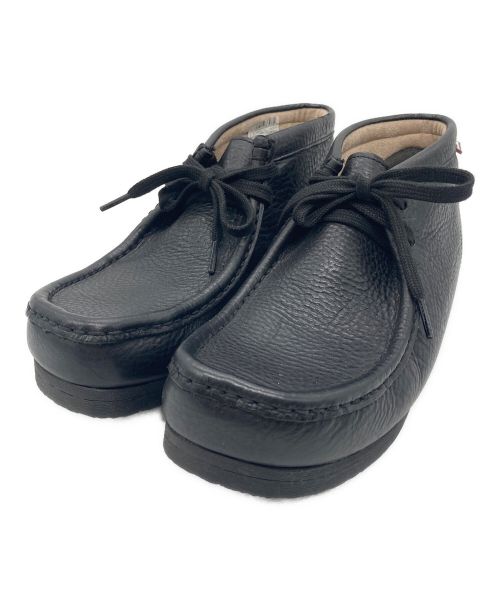 CLARKS（クラークス）CLARKS (クラークス) ワラビーシューズ ブラック サイズ:26.5cmの古着・服飾アイテム