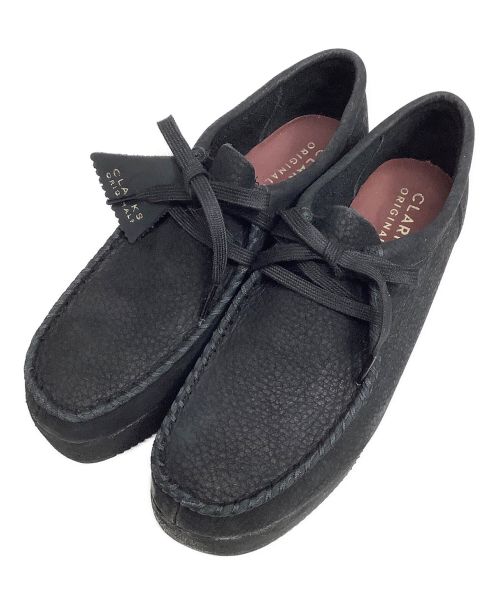 CLARKS ORIGINALS（クラークス オリジナルズ）Clarks Originals (クラークス オリジナルズ) ワラビーブーツ ブラック サイズ:24cm 未使用品の古着・服飾アイテム