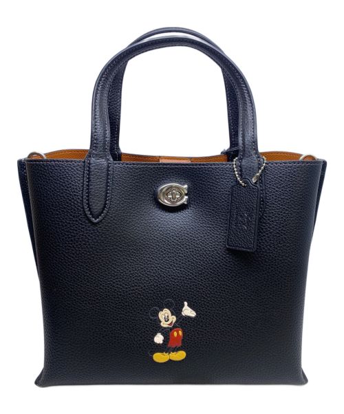 COACH（コーチ）COACH (コーチ) DISNEY (ディズニー) 2WAYバッグ ブラックの古着・服飾アイテム