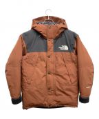 THE NORTH FACEザ ノース フェイス）の古着「ヌプシダウンジャケット」｜ブラック×ブラウン