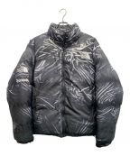 SUPREME×THE NORTH FACEシュプリーム×ザ ノース フェイス）の古着「Trompe Loeil Printed Nuptse Jacket 23SS」｜ブラック×ホワイト