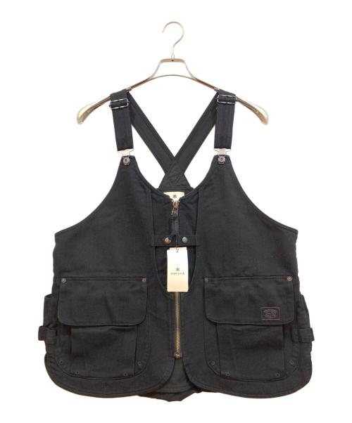 Snow peakスノーピーク）の古着「TAKBI Denim Vest / タキビ デニム ベスト」｜ブラック