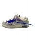 NIKE (ナイキ) OFFWHITE 1 OF 50 48 DUNK LOW スニーカー セイル×ニュートラルグレー サイズ:US8：22000円