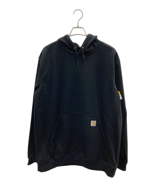 CarHartt（カーハート）CarHartt (カーハート) プルオーバーパーカー ブラック サイズ:Ｌの古着・服飾アイテム