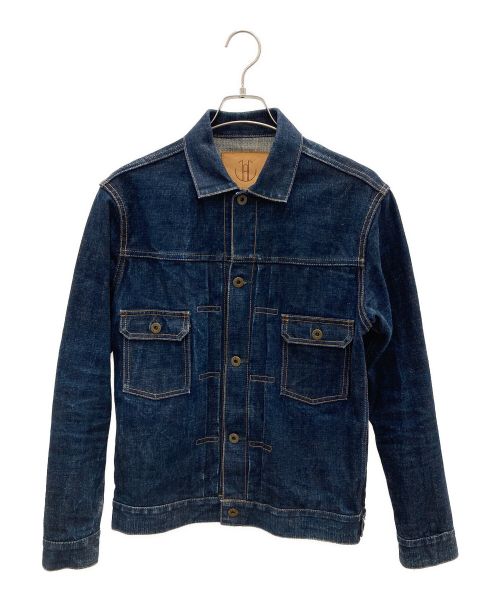 JAPAN BLUE JEANS（ジャパン ブル ージーンズ）JAPAN BLUE JEANS (ジャパンブルージーンズ) デニムジャケット ネイビー サイズ:40の古着・服飾アイテム