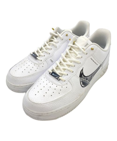 NIKE（ナイキ）NIKE (ナイキ) Air Force 1 LV8 Utility(エア フォース 1 LV8 ユーティリティ) Black Sketch ブラック×ホワイト サイズ:cm 26.5の古着・服飾アイテム