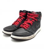 NIKEナイキ）の古着「AIR JORDAN 1 RETRO HIGH OG」｜ブラック×レッド