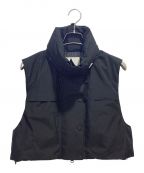 MONCLER GENIUS×HYKEモンクレール ジーニアス×ハイク）の古着「22AW VANILIS GILET」｜ブラック