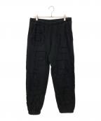 SUPREMEシュプリーム）の古着「Cutout Letters Sweat Pant」｜ブラック