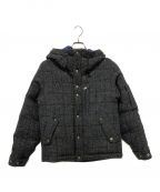 THE NORTHFACE PURPLELABEL×Harris Tweedザ・ノースフェイス パープルレーベル×ハリスツイード）の古着「ツイードダウンジャケット」｜グレー