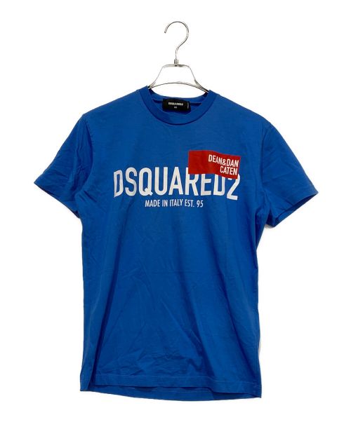 DSQUARED2（ディースクエアード）DSQUARED2 (ディースクエアード) 半袖カットソー ブルー サイズ:XSサイズの古着・服飾アイテム