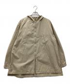 adidas×YOHJI YAMAMOTOアディダス×ヨウジヤマモト）の古着「M HEAVY POPLIN 3 STP HOODED SHIRT」｜ベージュ