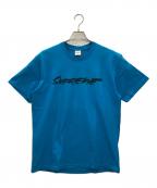 SUPREMEシュプリーム）の古着「Futura Logo Tee」｜ブルー