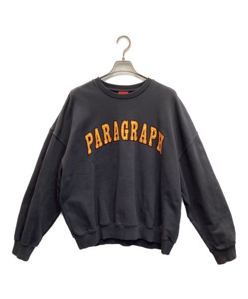 paragraph（パラグラフ）paragraph (パラグラフ) スウェット グレー サイズ:FREEの古着・服飾アイテム