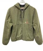 stussyステューシー）の古着「WORK JACKET INSULATED CANVAS」｜カーキ