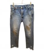 RHC Ron Hermanアールエイチシー ロンハーマン）の古着「Jerry Denim Pants」｜インディゴ