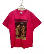 SUPREMEシュプリーム）の古着「プリントTシャツ」｜ピンク