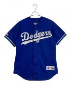 Majesticマジェスティック）の古着「Los Angeles dodgers ロサンゼルスドジャース ユニフォーム」｜ブルー