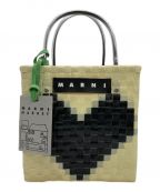 MARNIマルニ）の古着「MARNI MARKET LOVE MINI BASKET BAG」｜アイボリー