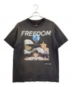 SAINT MICHAELセントマイケル）の古着「FREEDOM FD_SS TEE」｜グレー