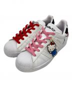 adidasアディダス）の古着「adidas SUPERSTAR W Hello Kitty」｜レッド×ブラック×ホワイト