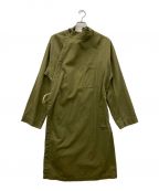 H.E. TEXTILESH.E. TEXTILES）の古着「NURSING GOWN（ナーシングガウン）」｜オリーブ