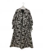 melt the ladyメルトザレディ）の古着「flower jacquard long dress」｜グレー