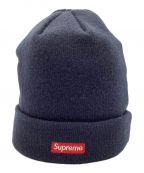 SUPREME×New Eraシュプリーム×ニューエラ）の古着「23FW WEEK 3 ニューエラ Sロゴ ビーニー」｜ネイビー