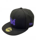 New Era×Needles×TAKAHIROMIYASHITA TheSoloIst.ニューエラ×ニードルズ×タカヒロミヤシタ ザソロイスト）の古着「59FIFTY ベースボールキャップ」｜ブラック