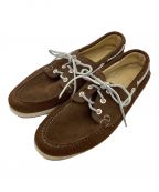 Quoddy Trail Moccasinクオッディトレイル）の古着「モカシンシューズ」｜ブラウン