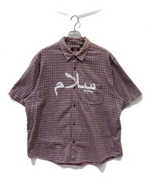 SUPREME×UNDERCOVER（シュプリーム×アンダーカバー）の古着「23SS S／S Flannel Shirt Grey Plaid」｜ライトグレー