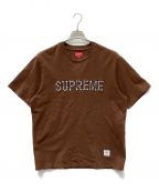 SUPREMEシュプリーム）の古着「Tシャツ」｜ブラウン