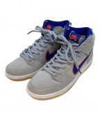 NIKEナイキ）の古着「Nike SB Dunk High PRM」｜グレー×ブルー