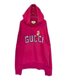 GUCCI（グッチ）の古着「パーカー」｜ピンク