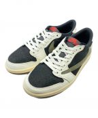 NIKE×Travis Scottナイキ×トラヴィス スコット）の古着「AIR JORDAN 1 LOW OG SP」｜ホワイト×ブラック