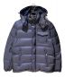 PRADA（プラダ）の古着「Triangle Logo Down Jacket（トライアングルロゴダウンジャケット）」｜ネイビー