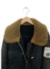 中古・古着 US SHEEPSKIN (USシープスキン) フライトジャケット ブラック サイズ:S：17000円