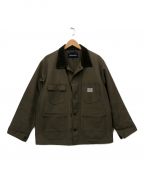 DESCENDANTディセンダント）の古着「MFG CHORE JACKET」｜ブラウン