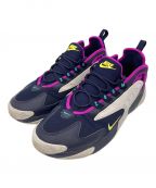 NIKEナイキ）の古着「AIR ZOOM」｜ネイビー×パープル